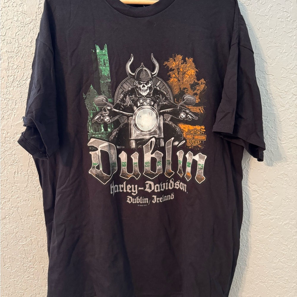 Harley-Davidson Black Graphic T-Shirt